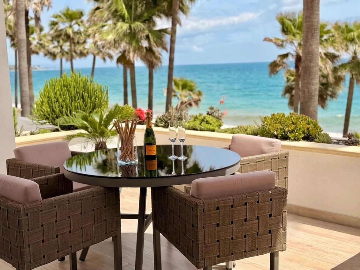 Apartamento em primeira linha de praia em Estepona