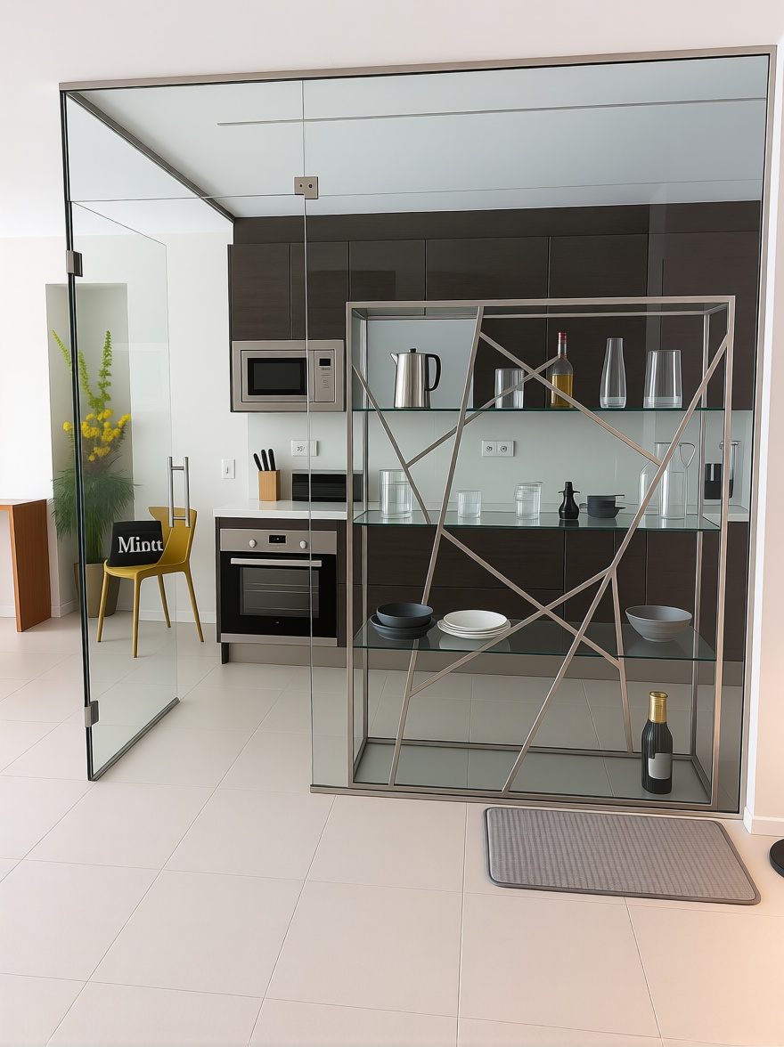 Appartement en première ligne de plage à Estepona — Cuisine
