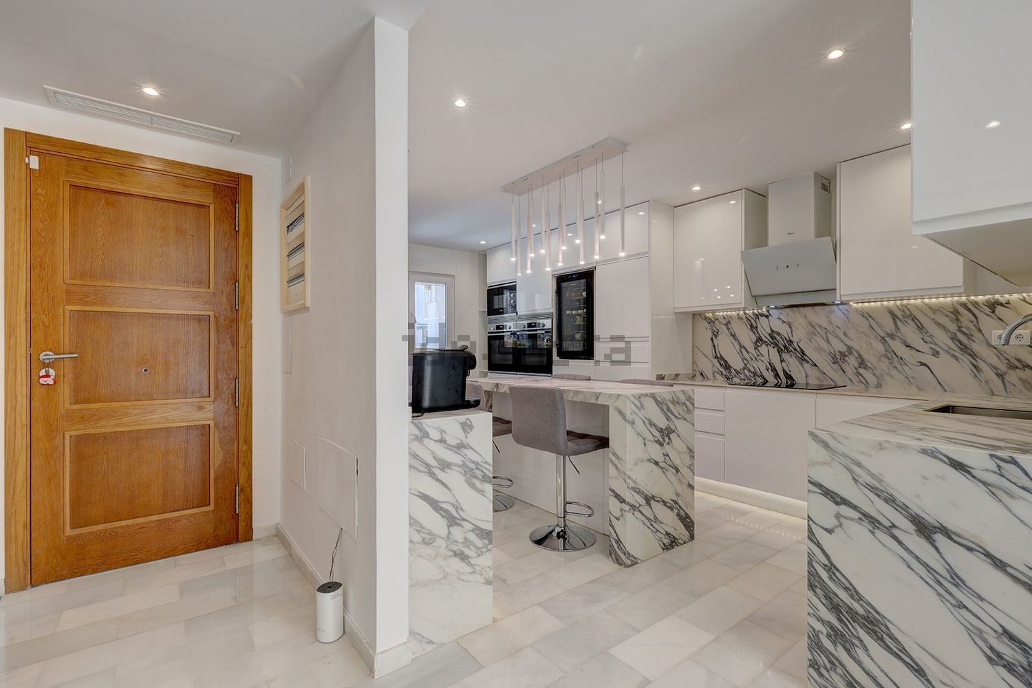 Chalet com acesso direto à praia em Estepona — Cozinha