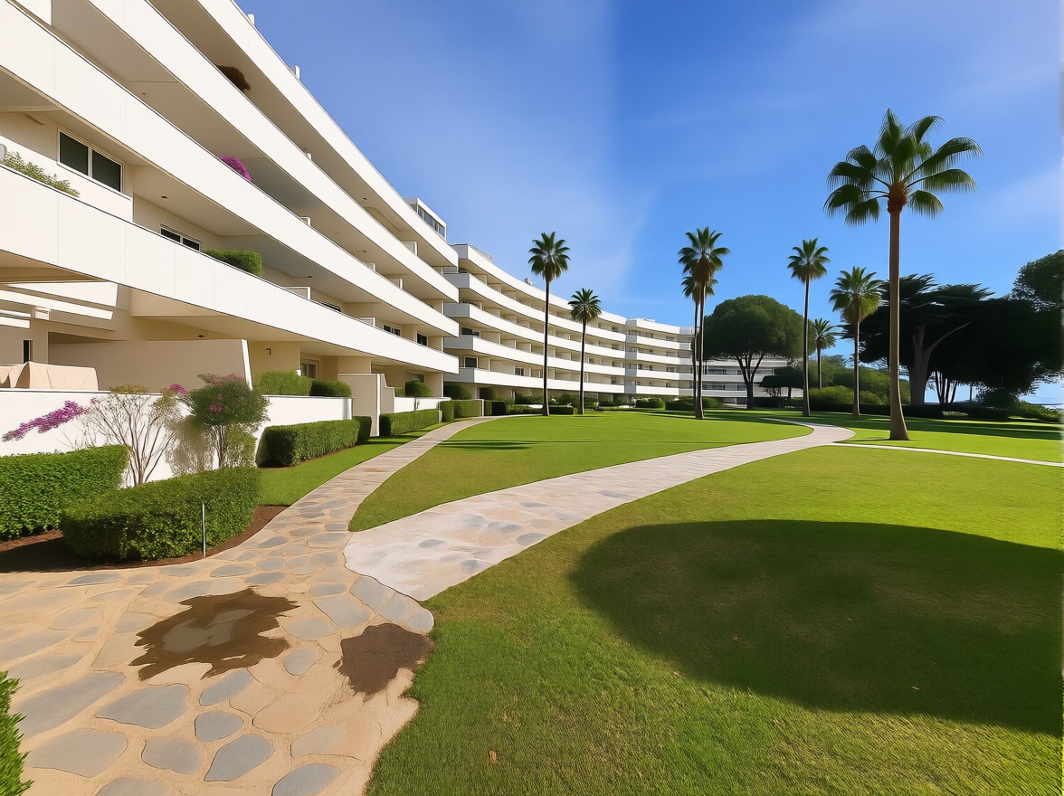 Квартира первая линия пляжа в Estepona — Морской вид