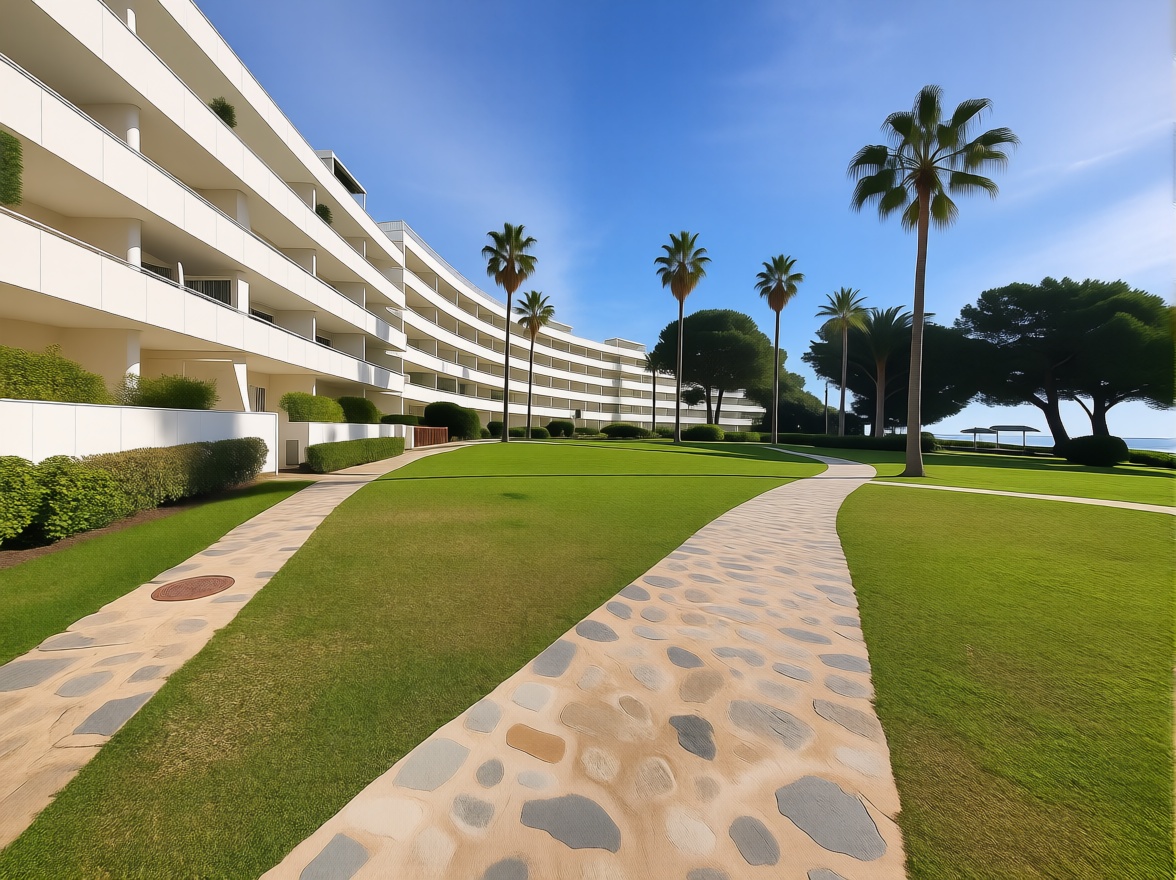 Квартира первая линия пляжа в Estepona — Морской вид