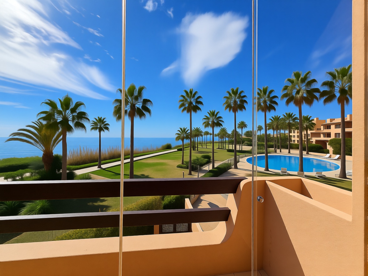 Квартира первая линия пляжа в Estepona — Морской вид