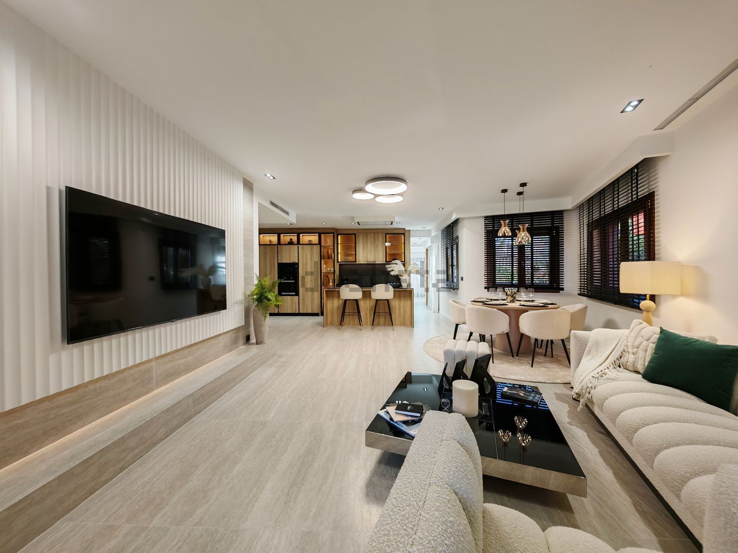 Apartamento em primeira linha de praia em Estepona — Sala