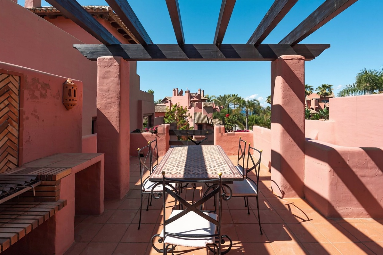 Duplex em primeira linha de praia em Estepona
