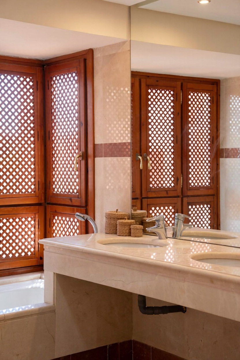 Beachfront duplex in Estepona — Bathroom