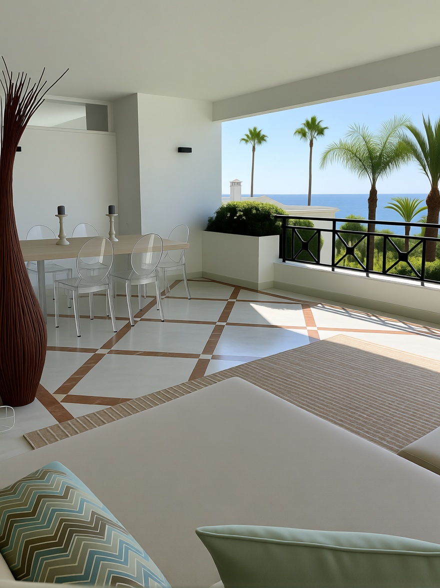 Appartement en première ligne de plage à Estepona
