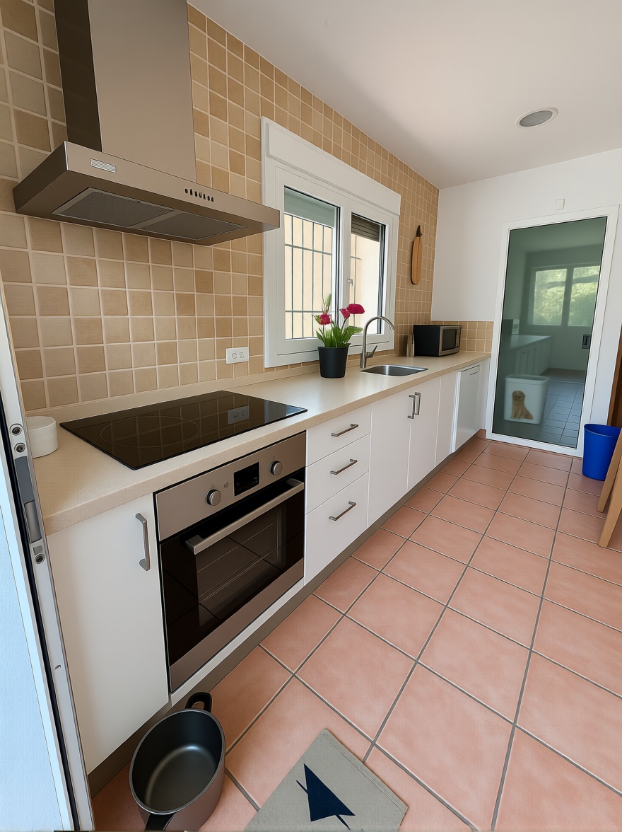 Chalet mit direkter Strandzugang in Estepona — Wohnzimmer