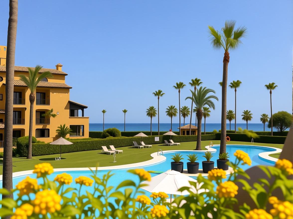 Casa con acceso directo a playa en Estepona — Vista mar
