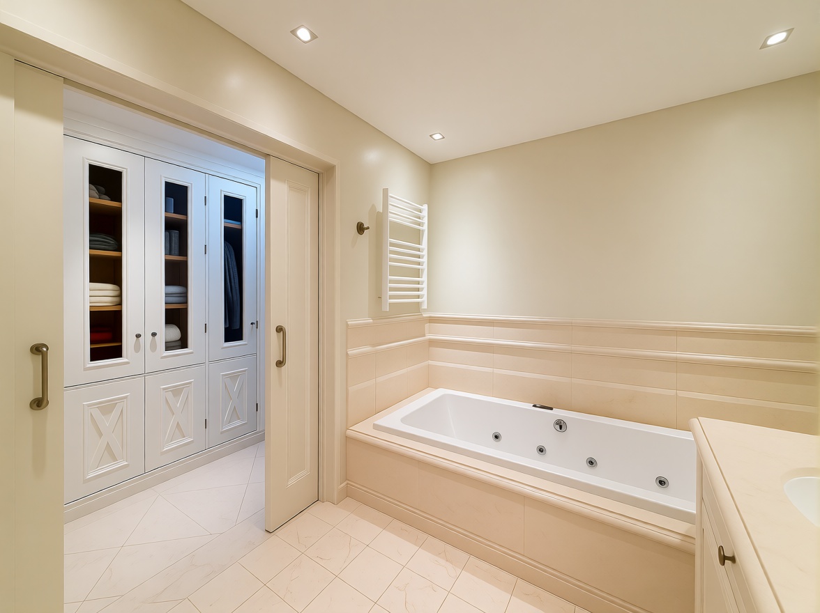 Casa con acceso directo a playa en Estepona — Baño