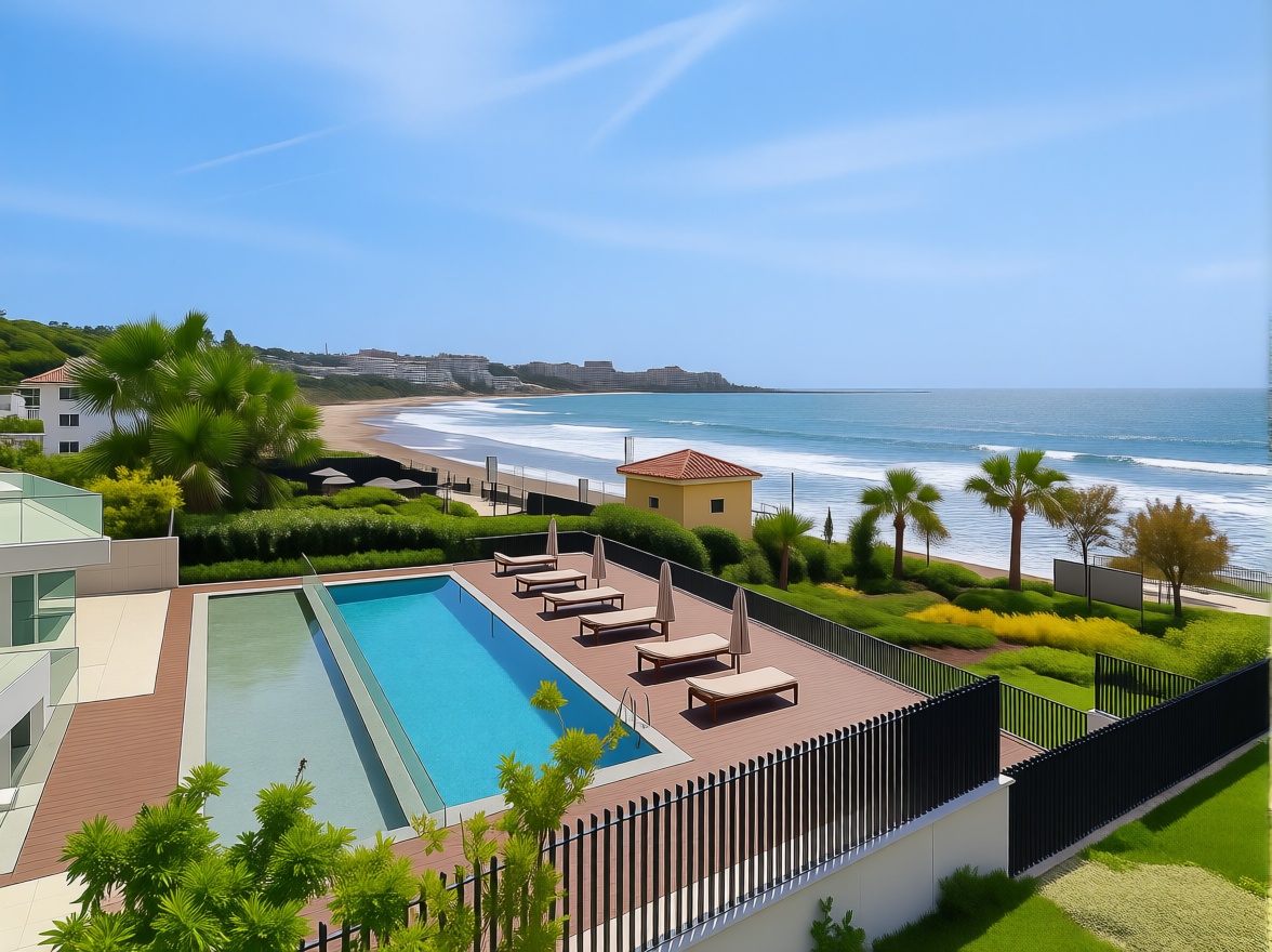 Квартира первая линия пляжа в Estepona — Морской вид