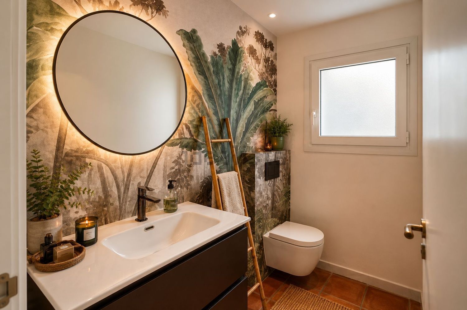 Duplex em primeira linha de praia em Estepona — Casa banho