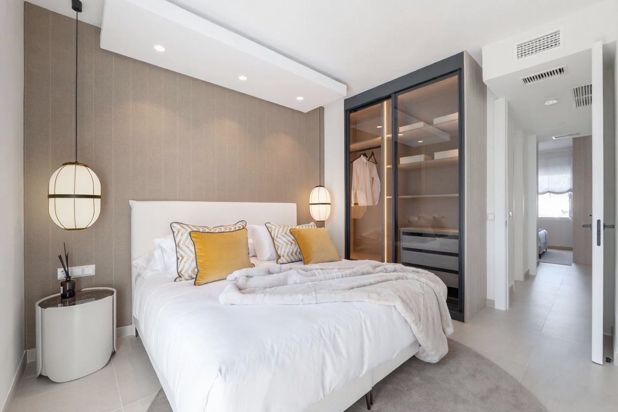Villa mit direkter Strandzugang in Estepona — Schlafzimmer