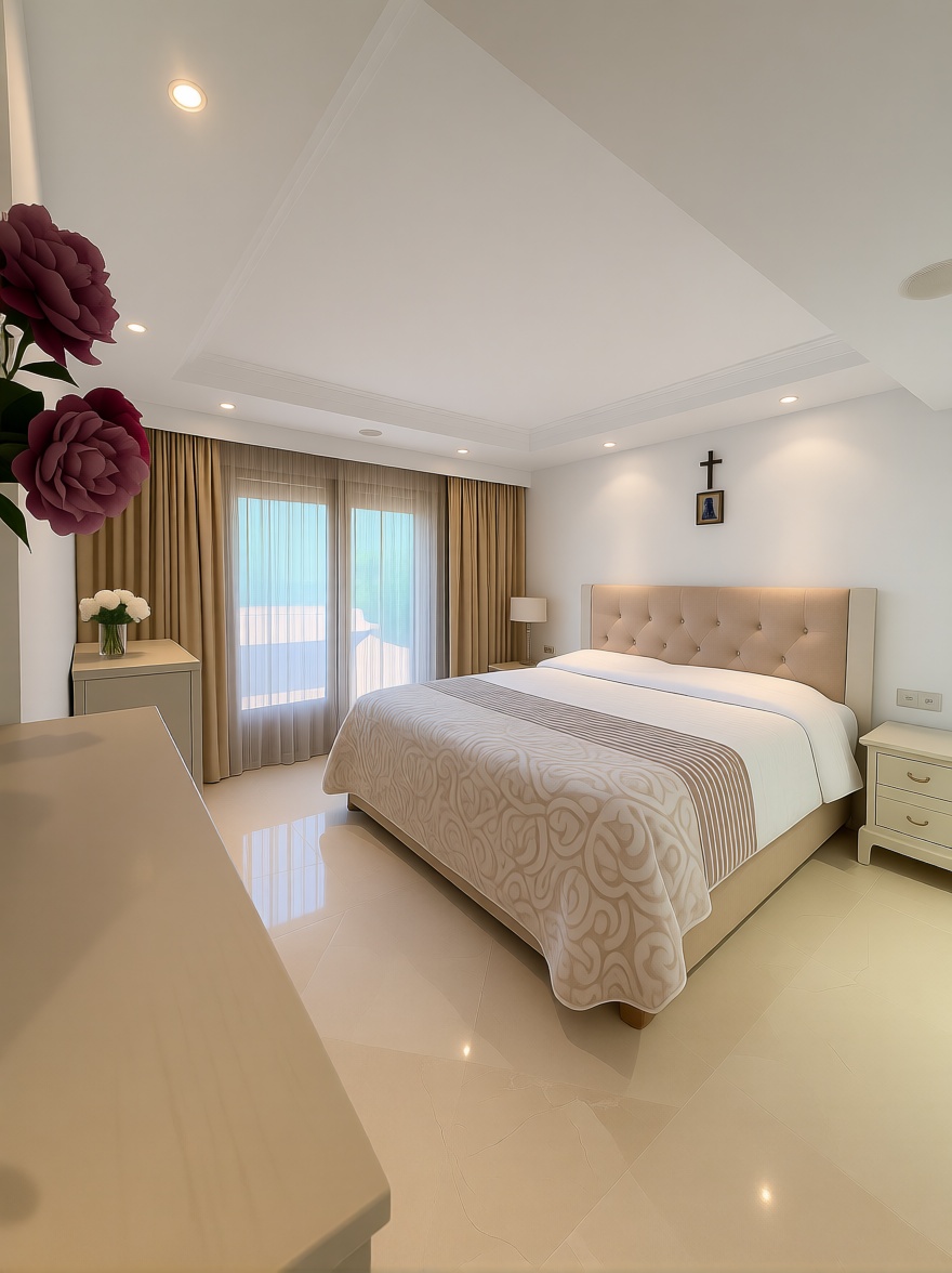 Wohnung in erste Strandlinie in Estepona — Schlafzimmer