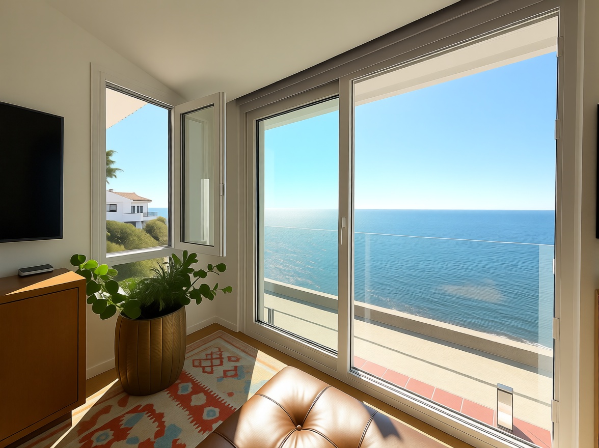 Beachfront duplex in Estepona — Sea view