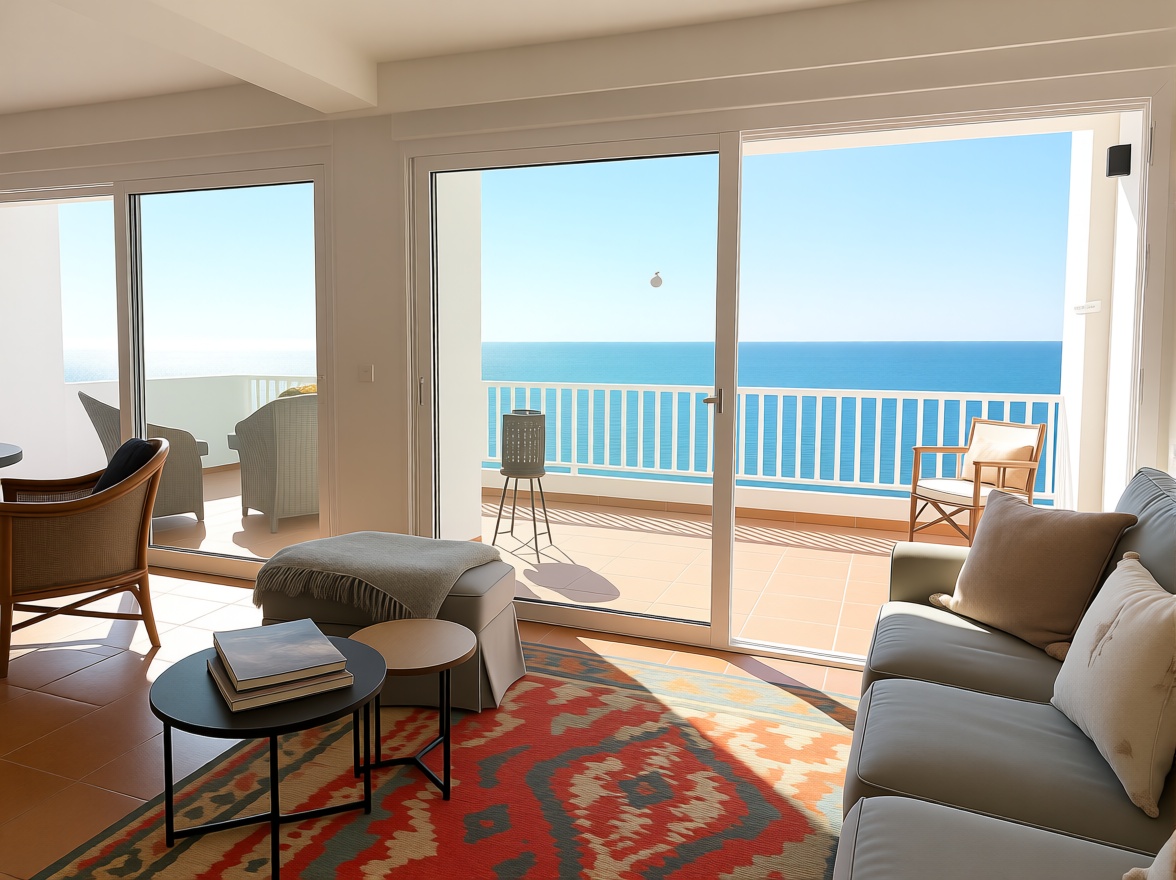 Beachfront duplex in Estepona — Living room