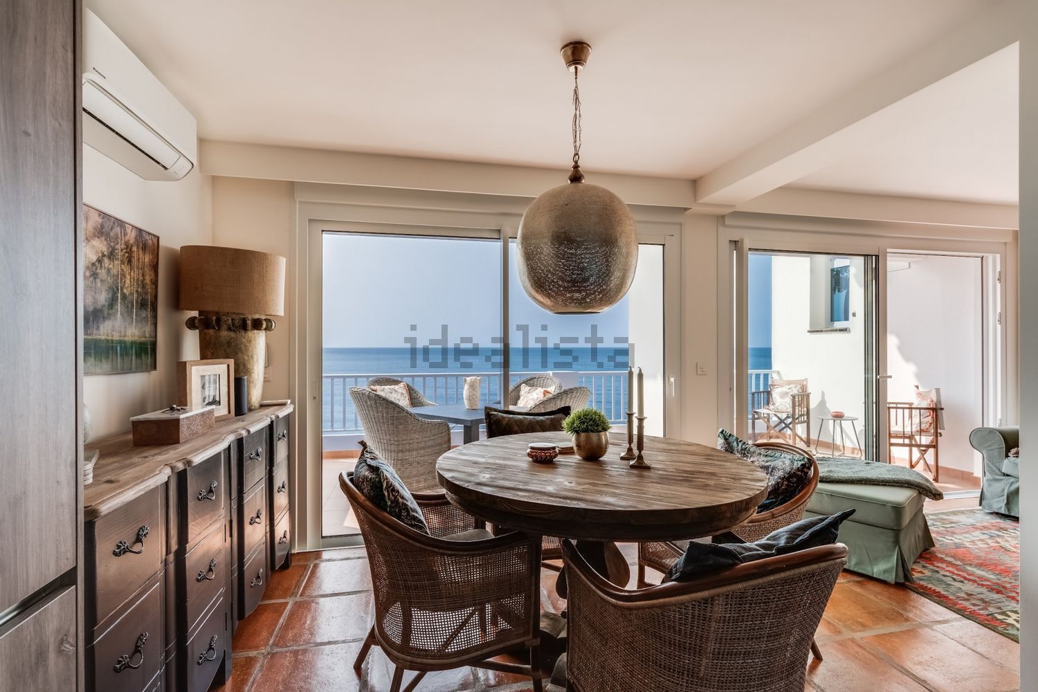 Duplex em primeira linha de praia em Estepona — Vista mar