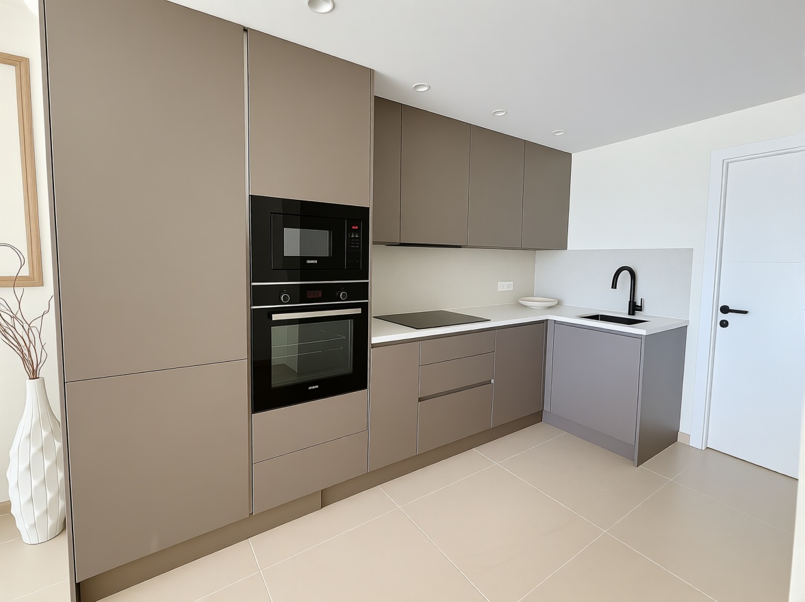 Beachfront flat in Estepona — Kitchen