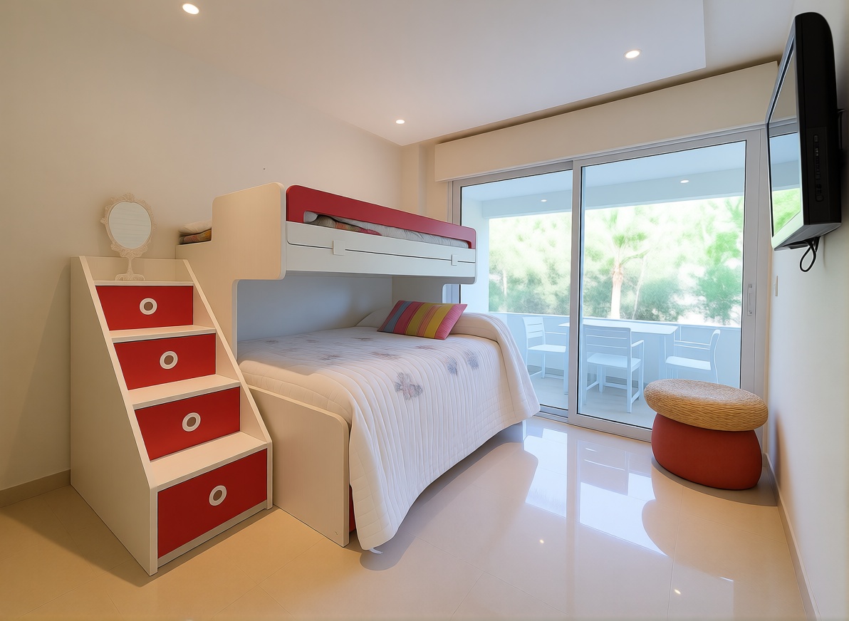 Beachfront flat in Estepona — Bedroom
