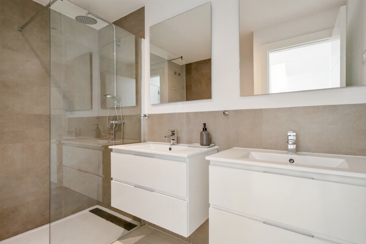Chalet avec accès direct à la plage à Estepona — Sanitaires