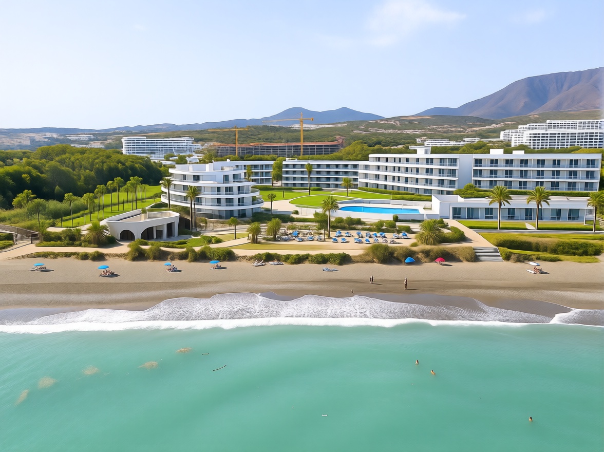 Apartamento em primeira linha de praia em Estepona