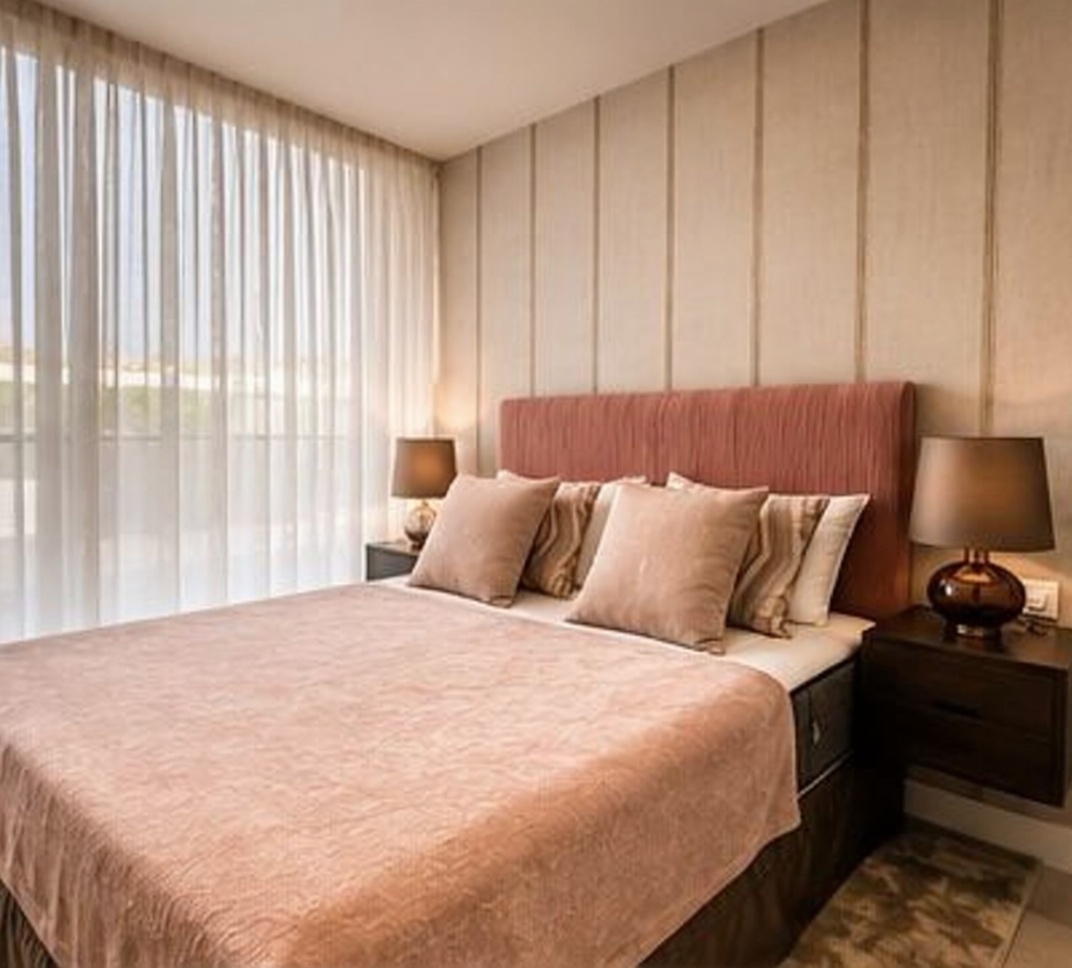 Beachfront flat in Estepona — Bedroom
