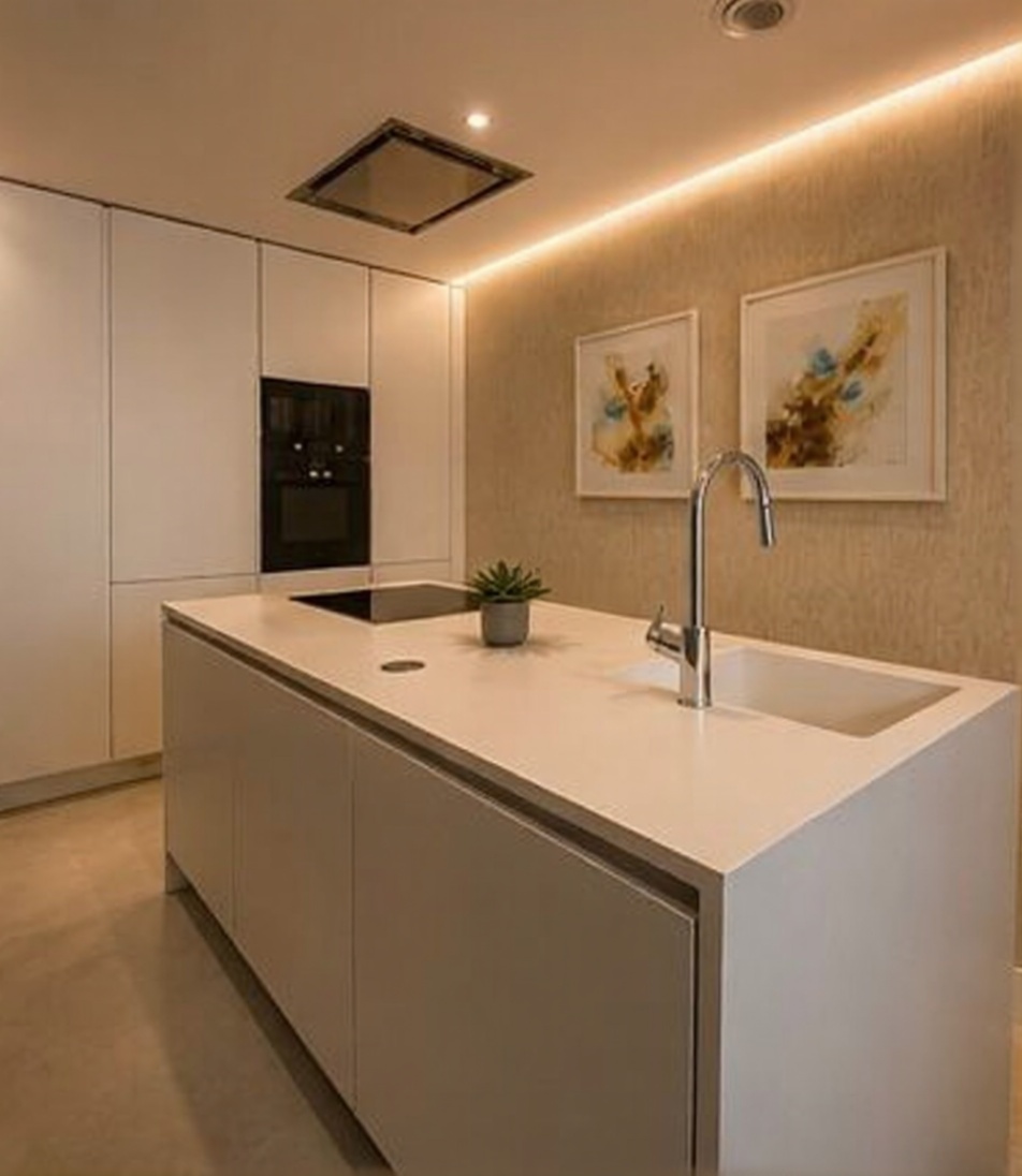 Beachfront flat in Estepona — Kitchen