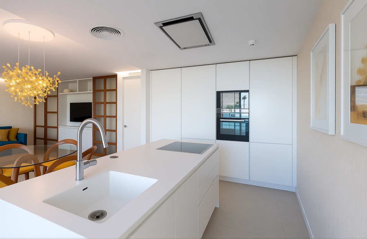 Beachfront flat in Estepona — Kitchen