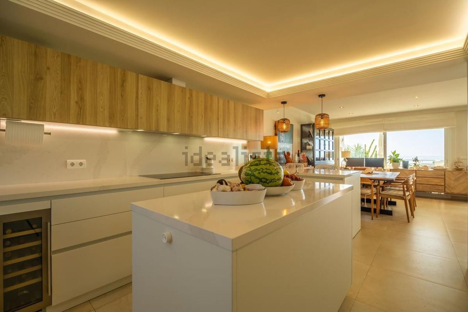 Ático em primeira linha de mar em Estepona — Cozinha
