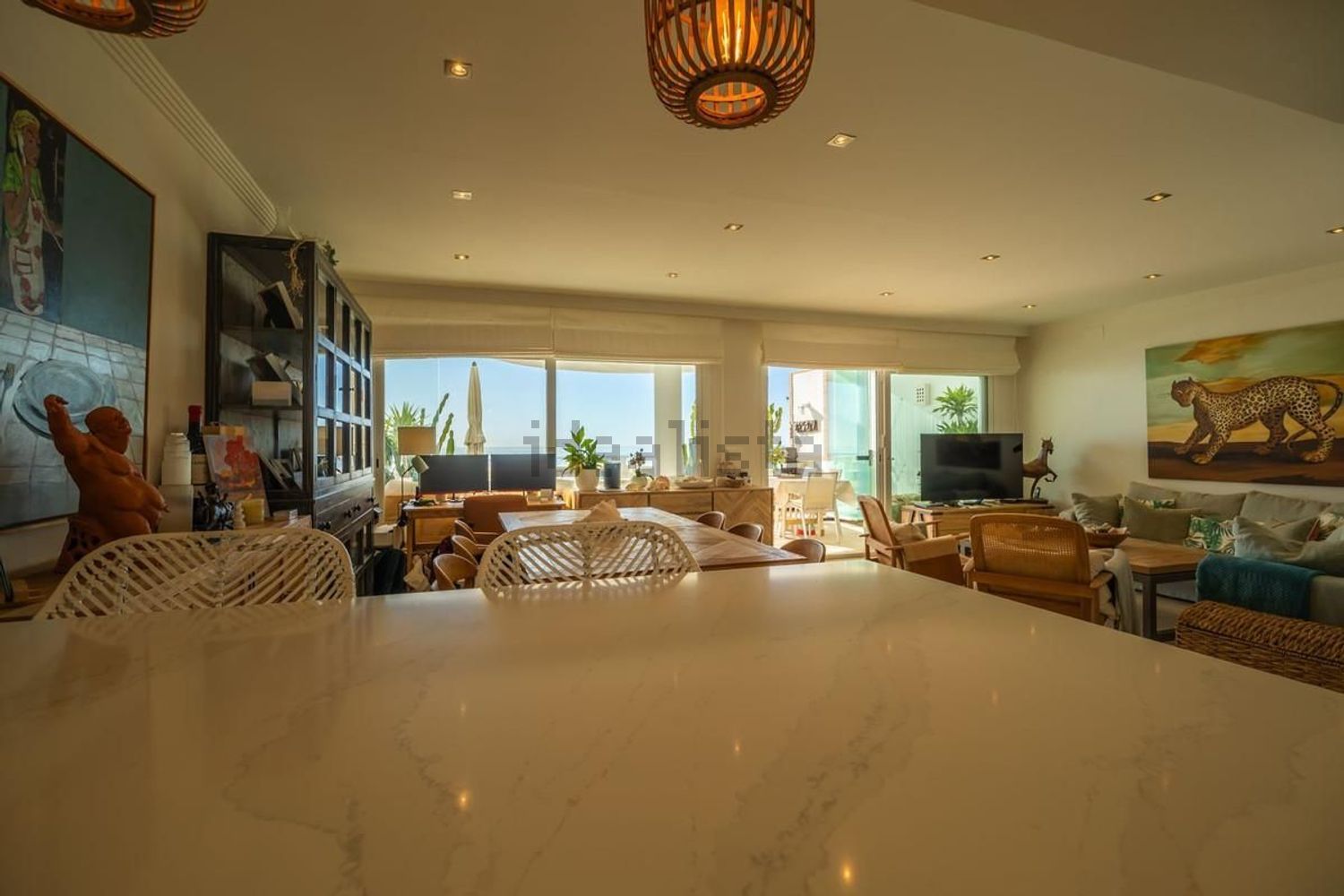 Ático em primeira linha de mar em Estepona — Quarto