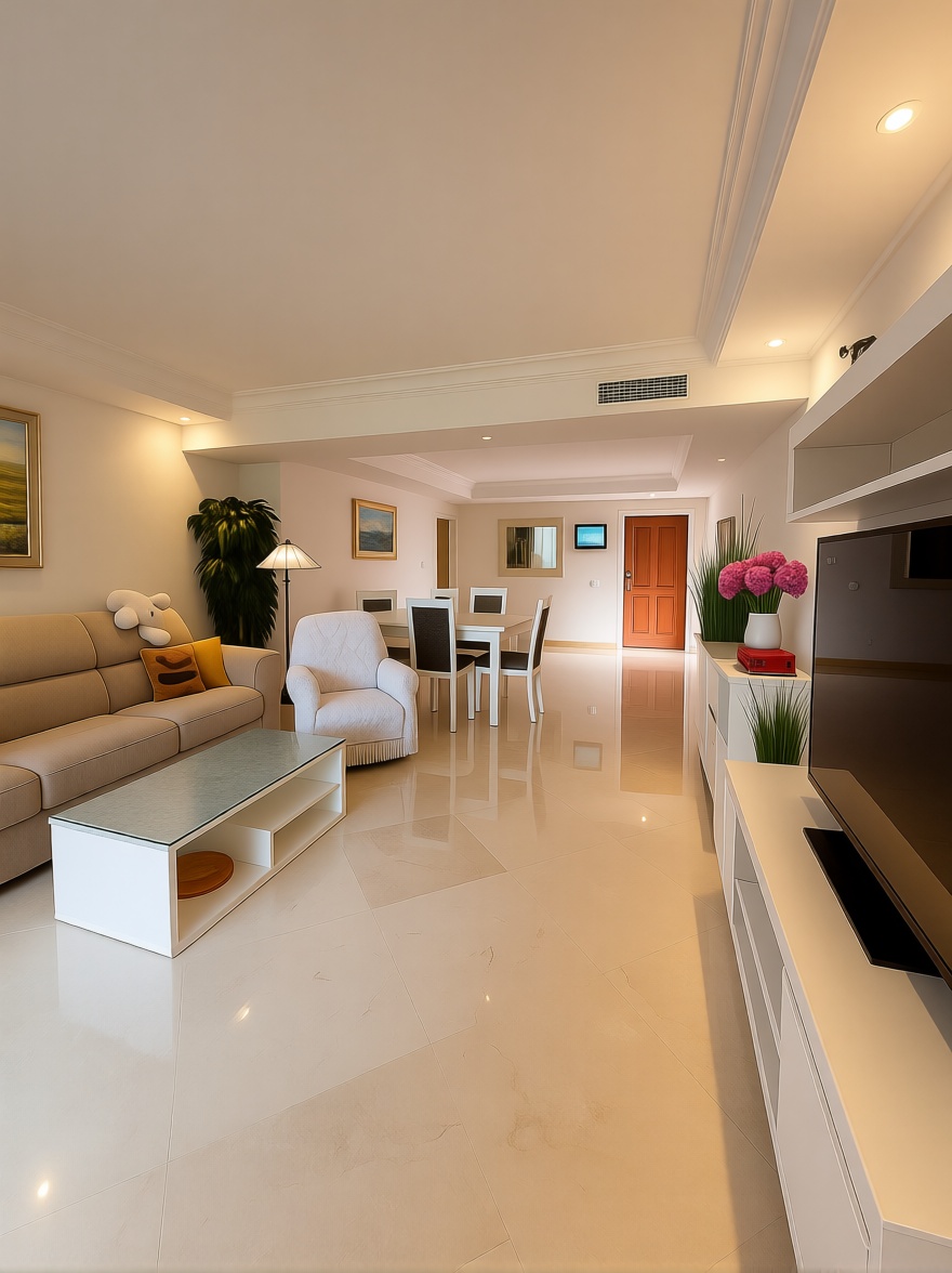 Beachfront flat in Estepona — Bedroom