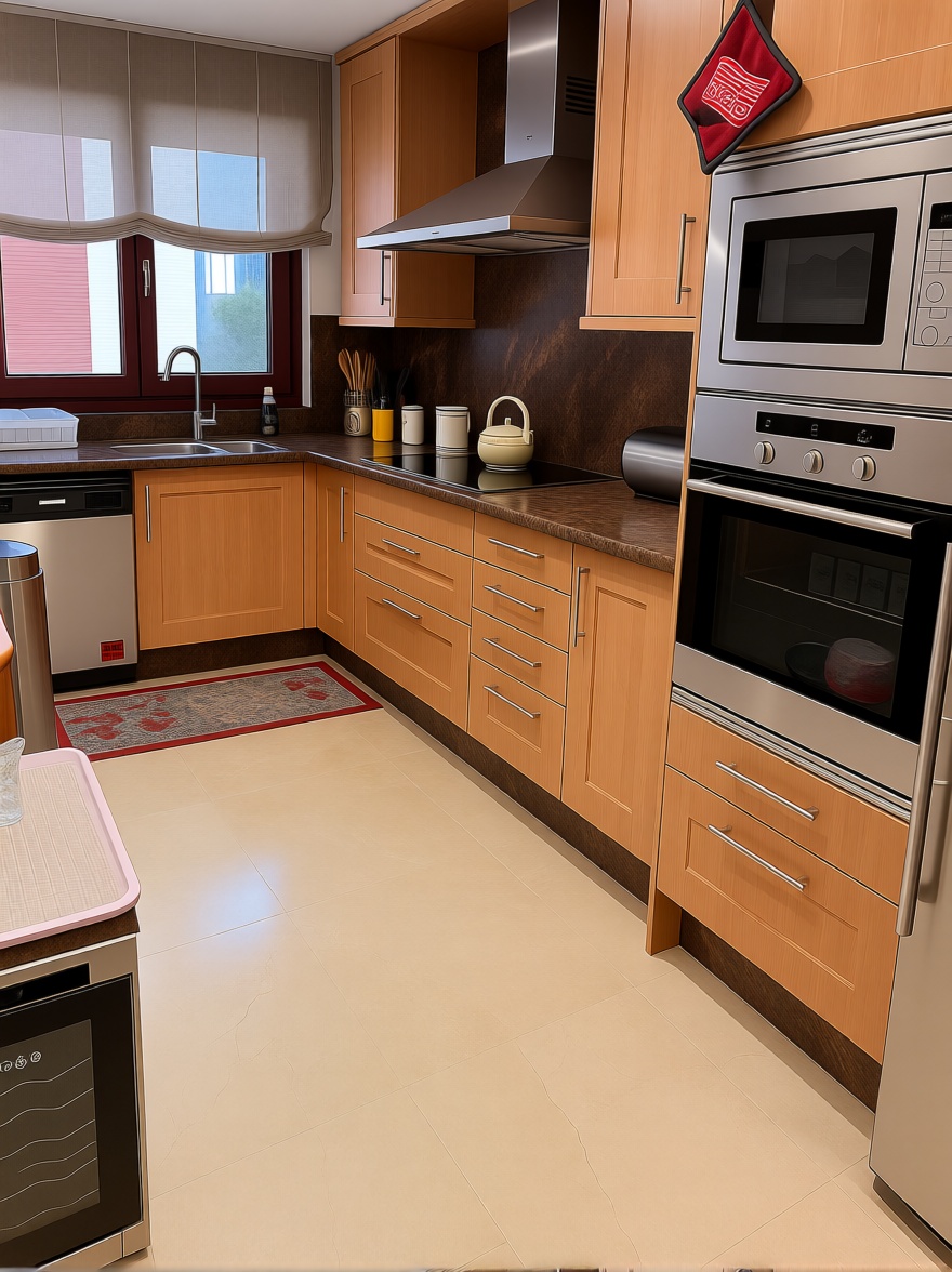 Beachfront flat in Estepona — Kitchen