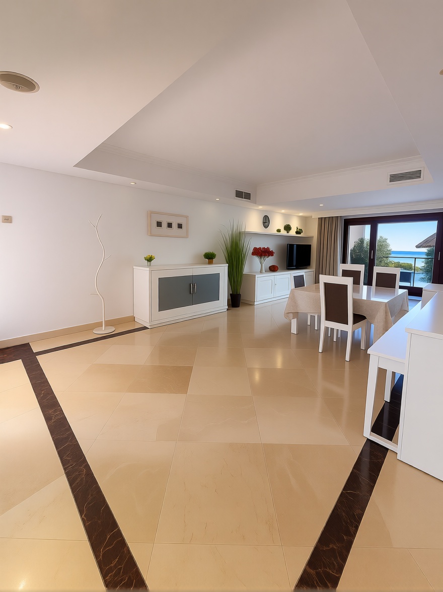 Beachfront flat in Estepona — Bathroom