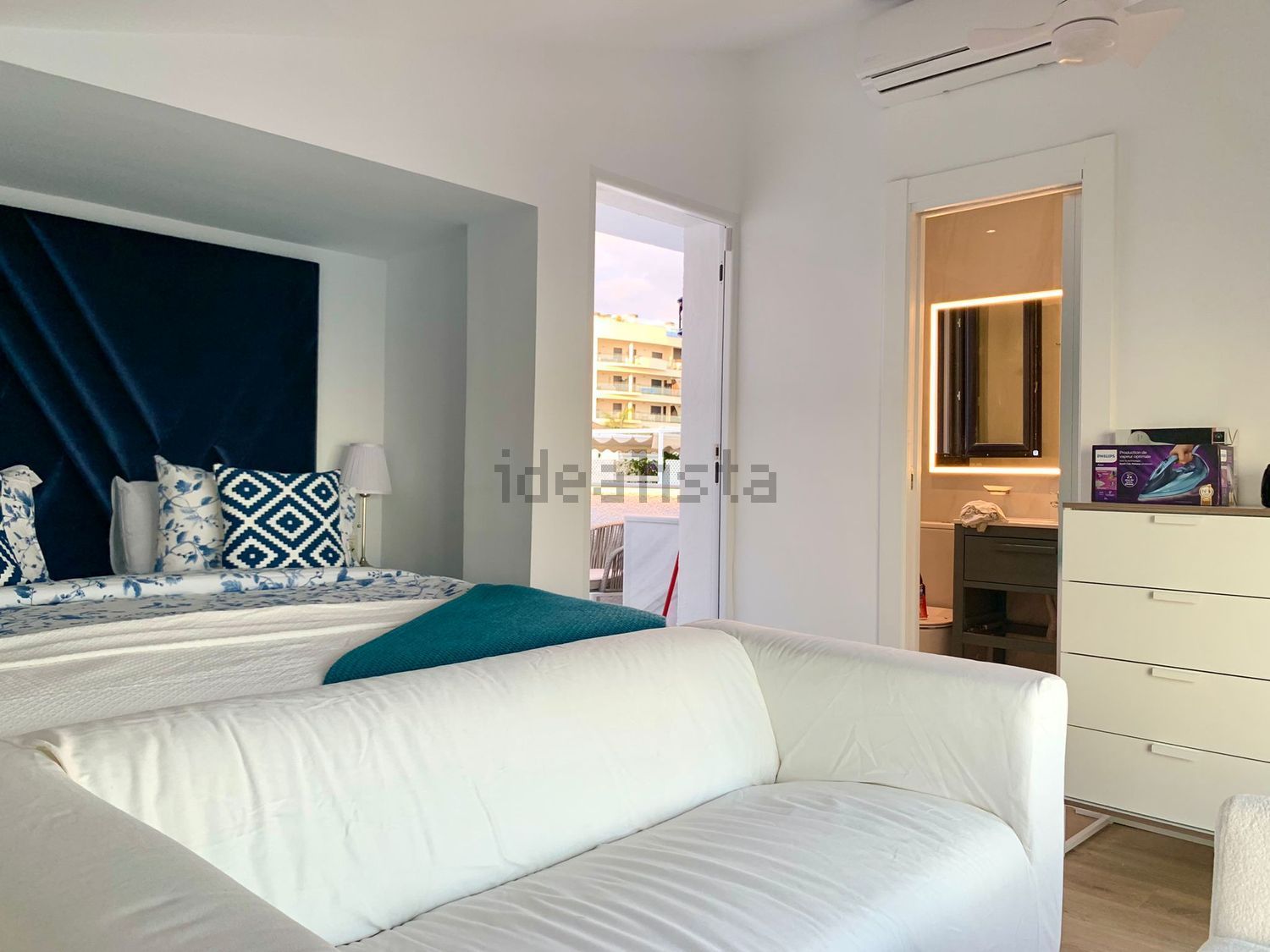 Chalet avec accès direct à la plage à Estepona — Chambre