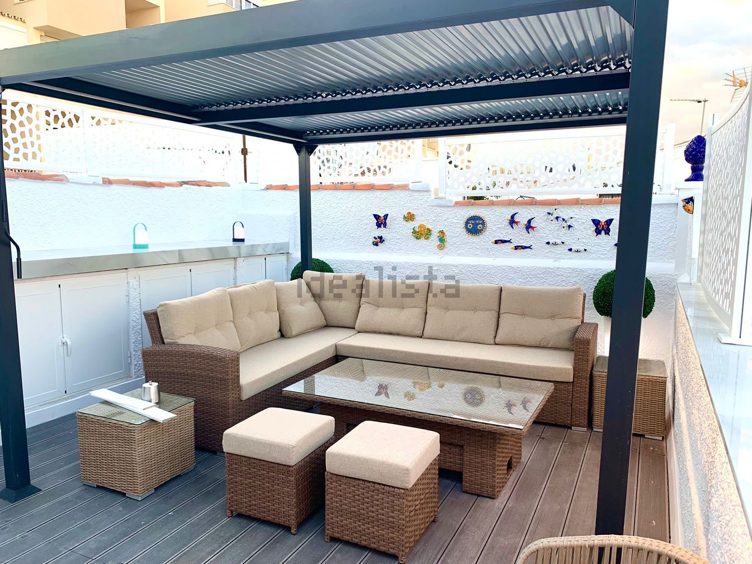 Chalet avec accès direct à la plage à Estepona — Chambre