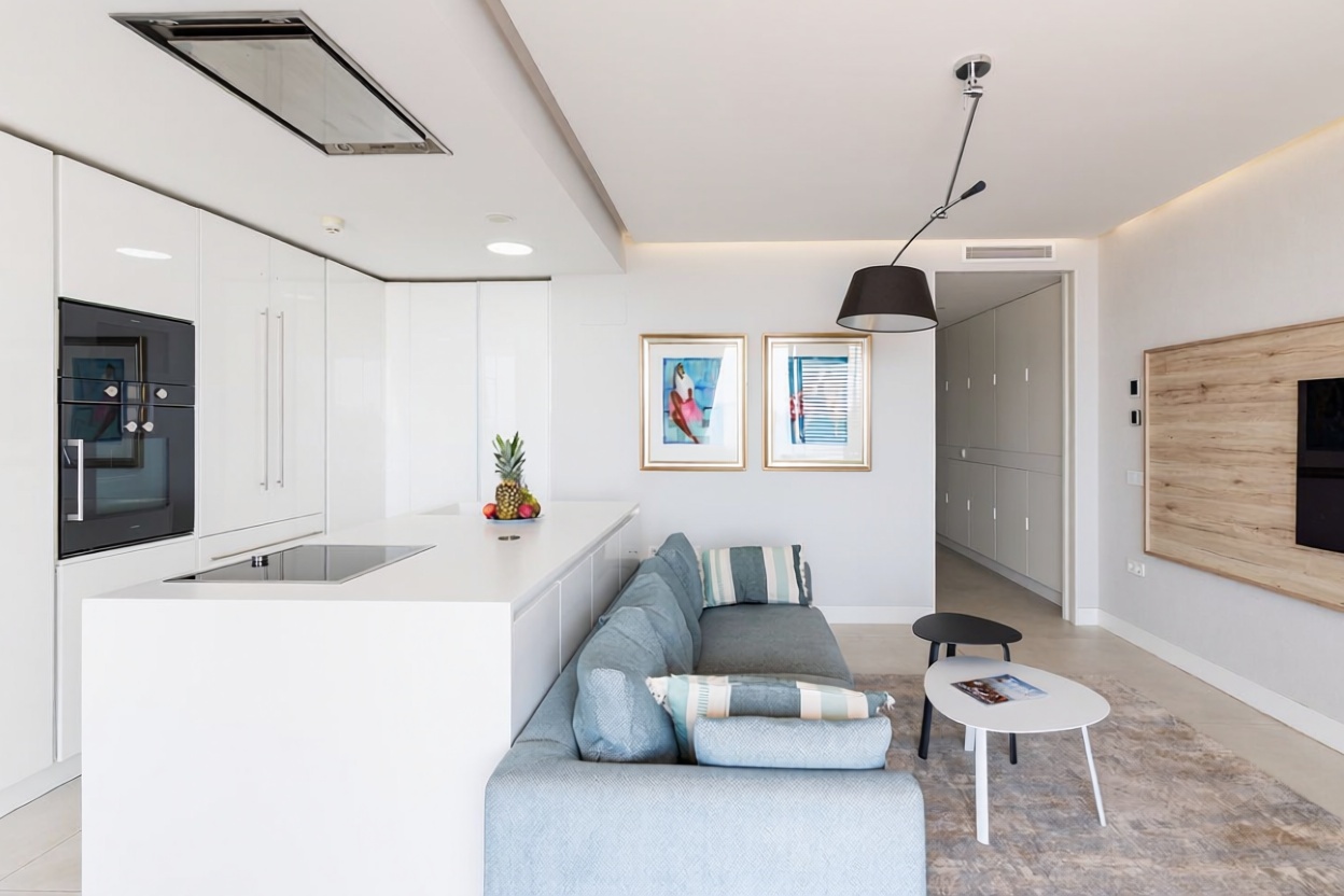 Wohnung in erste Strandlinie in Estepona — Küche