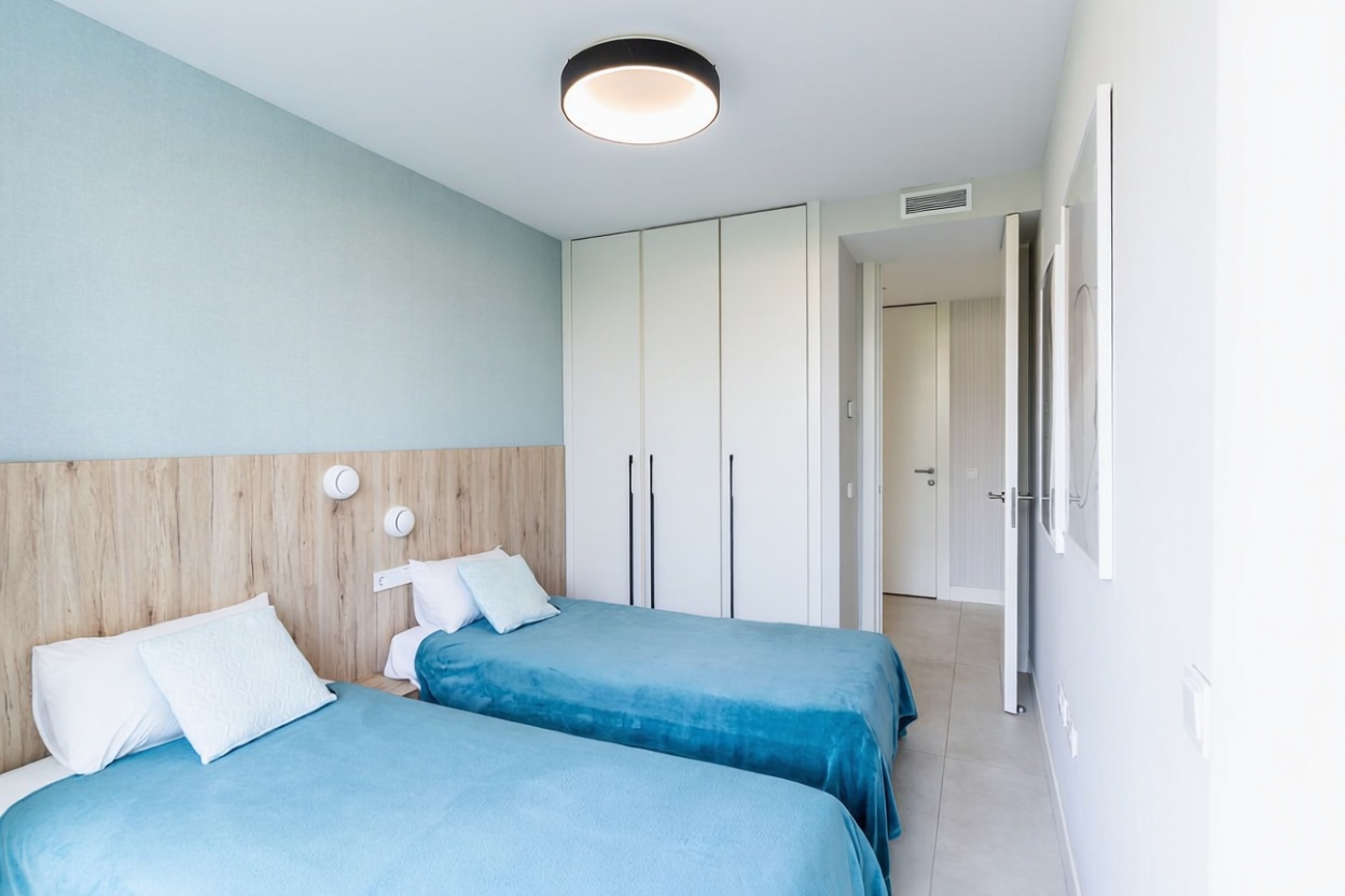Wohnung in erste Strandlinie in Estepona — Schlafzimmer