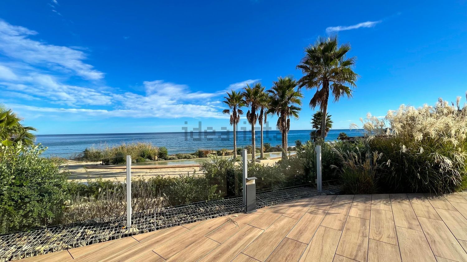 Квартира первая линия пляжа в Estepona — Морской вид