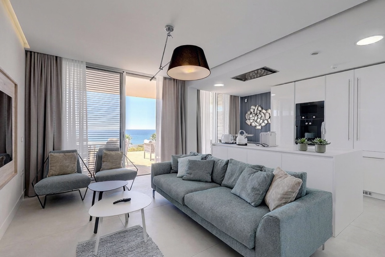 Wohnung in erste Strandlinie in Estepona — Küche