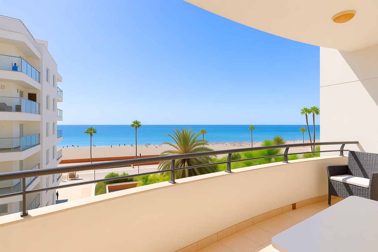 Apartamento em primeira linha de praia em Estepona