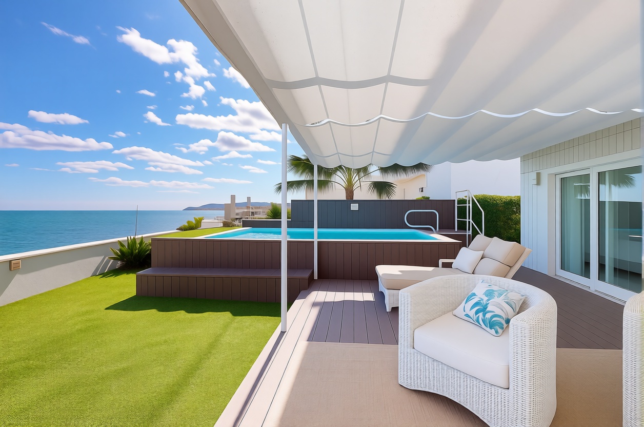 Duplex en première ligne de plage à Estepona