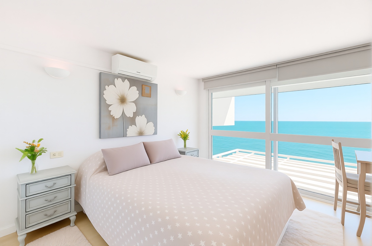 Duplex in erste Strandlinie in Estepona — Schlafzimmer