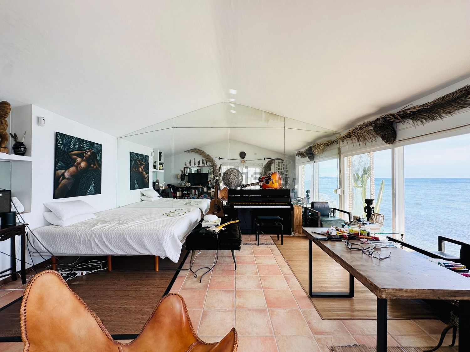 Chalet com acesso direto à praia em Estepona — Quarto