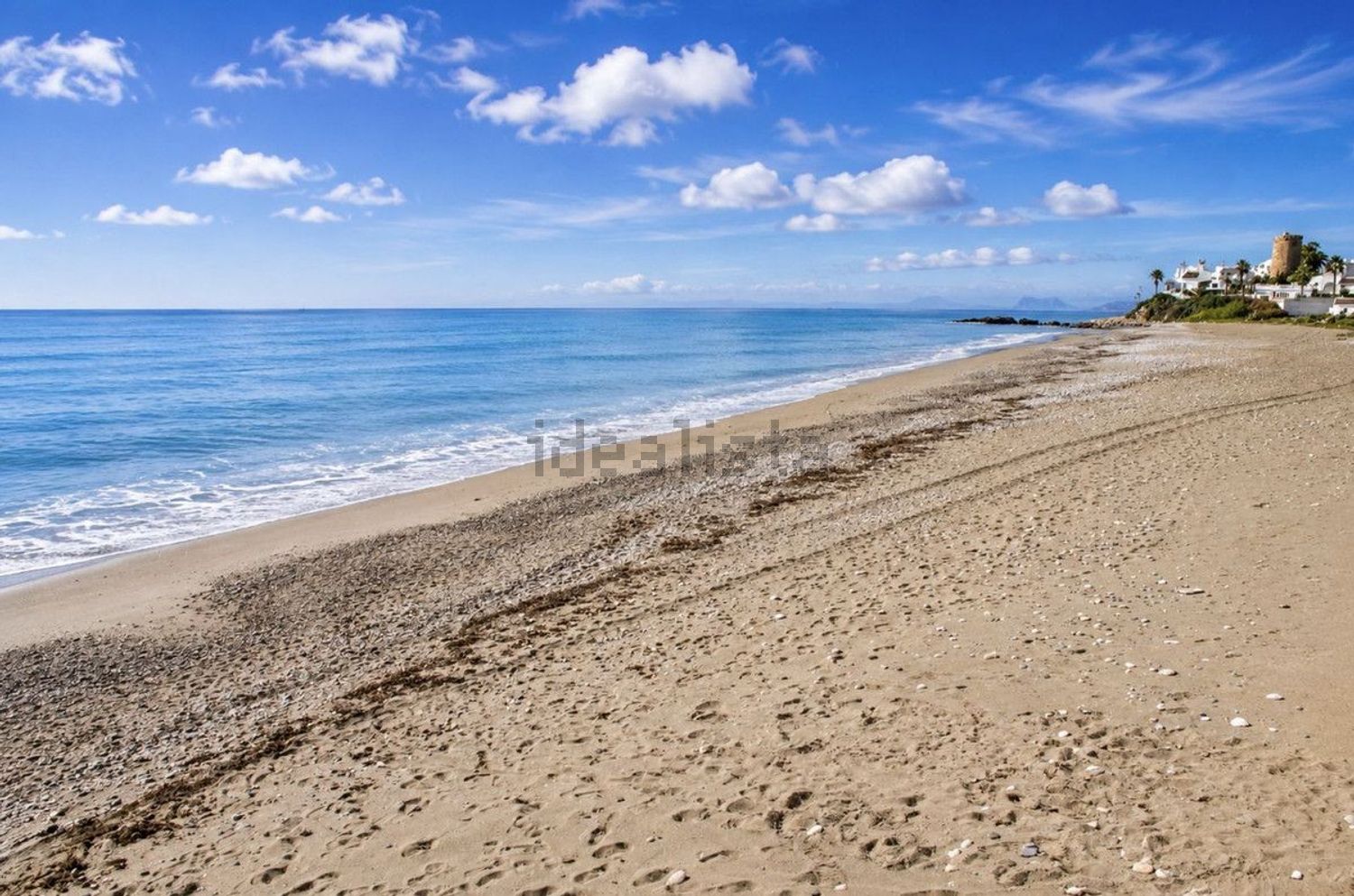 Chalet avec accès direct à la plage à Estepona — Vue mer