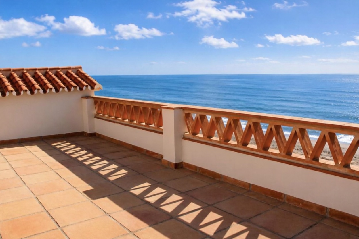 Chalet avec accès direct à la plage à Estepona