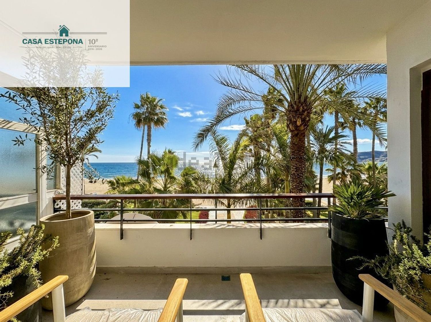Apartamento em primeira linha de praia em Estepona