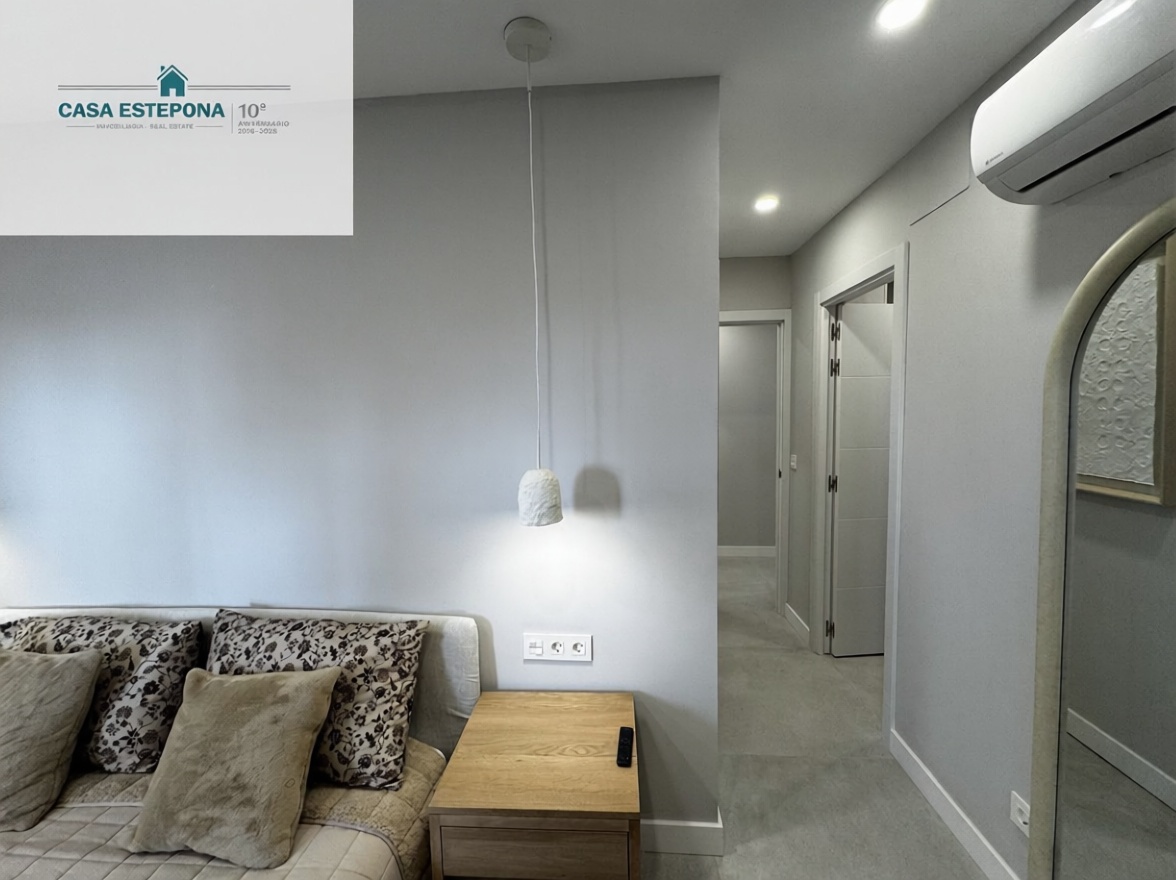 Beachfront flat in Estepona — Bathroom