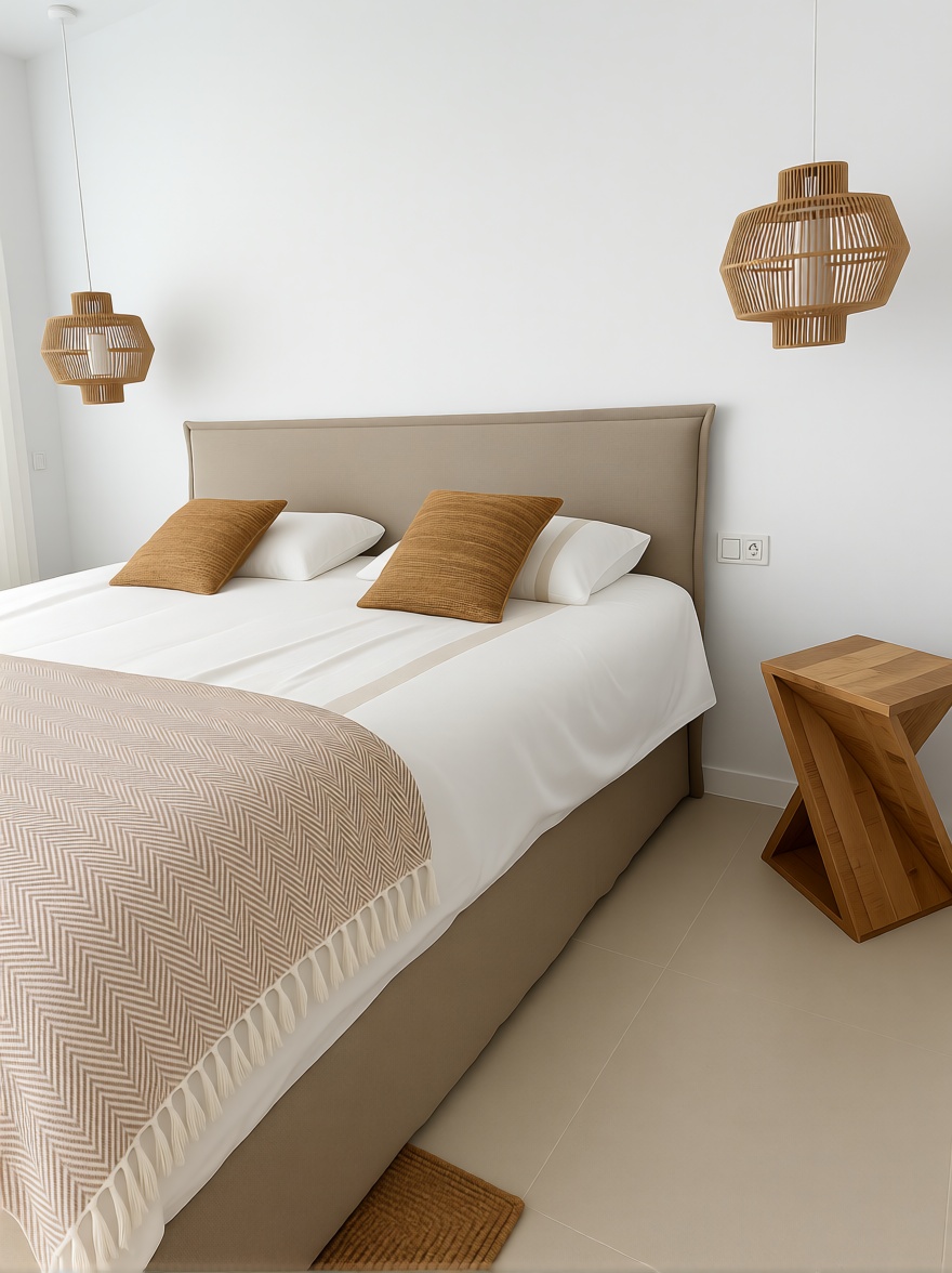 Beachfront flat in Estepona — Bedroom