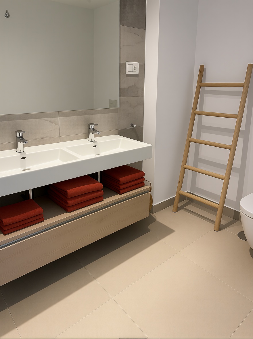 Beachfront flat in Estepona — Bathroom