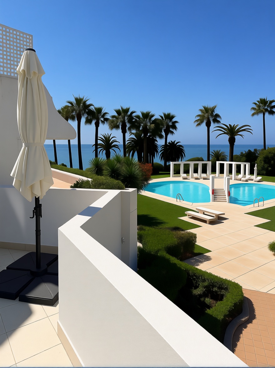 Appartement en première ligne de plage à Estepona