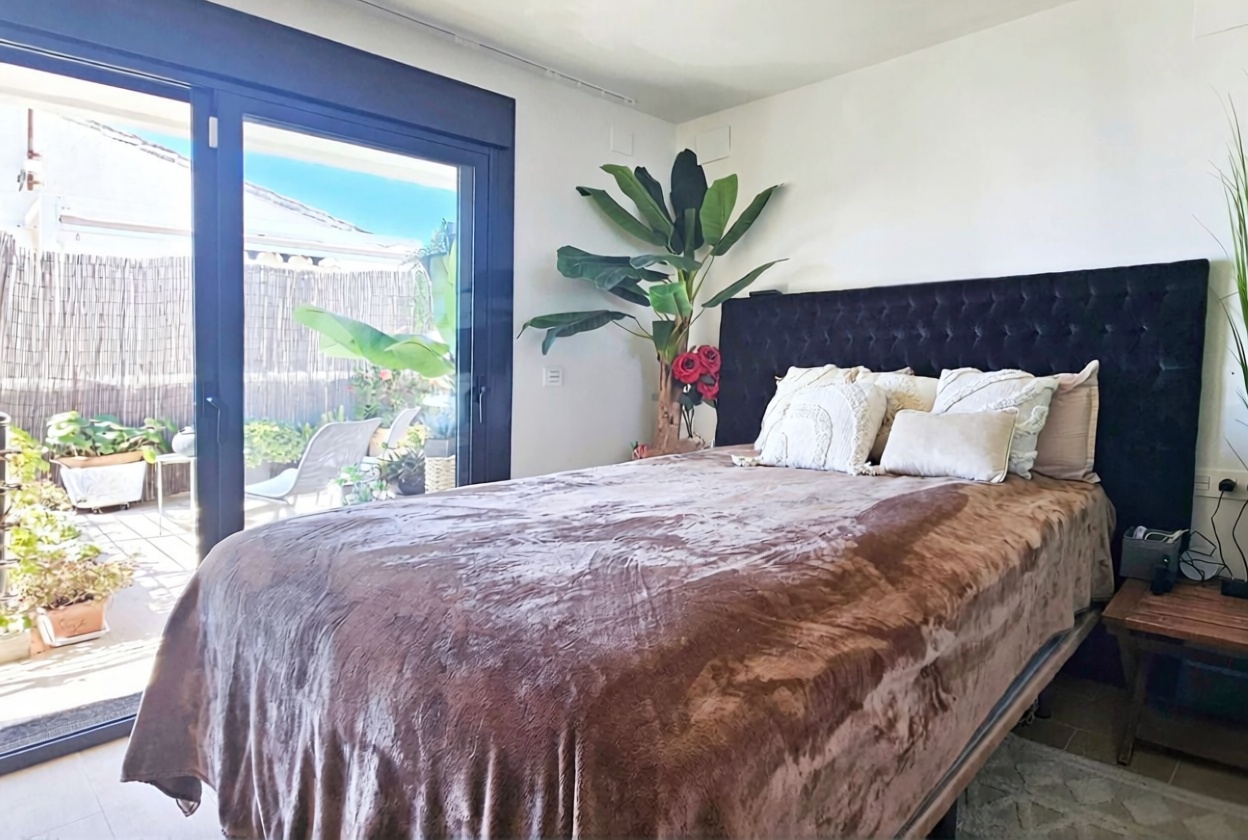 Chalet com acesso direto à praia em Estepona — Quarto